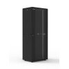 Armadio di cablaggio S70 42U 800x600 mm, nero – porta vetro, IP20