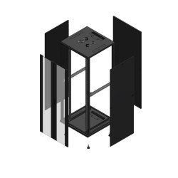 SERIE 70 42U 800X800 NE 2PORT.POST