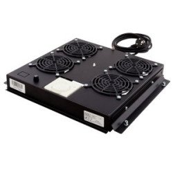 Pannello di ventilazione a tetto con 4 ventole – 648 m³/h, nero