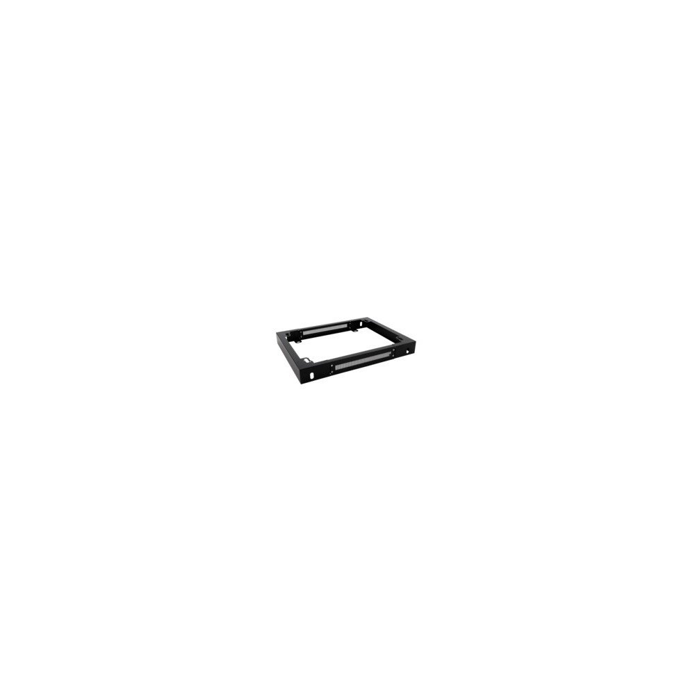 Zoccolo 100 mm 800 x 600 mm ventilato, nero – con accesso cavi frontale e posteriore