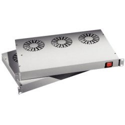 Cassetto Ventilazione 19" 1U con 3 Ventole