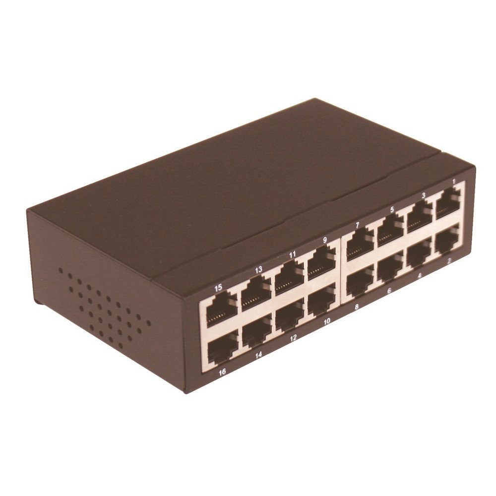 SWITCH 16P 10/100 DESKTOP