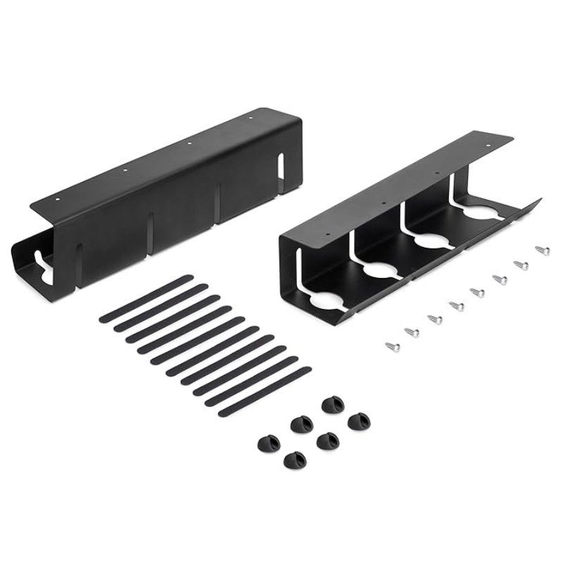 Lotto da 2 staffe supporto cavi